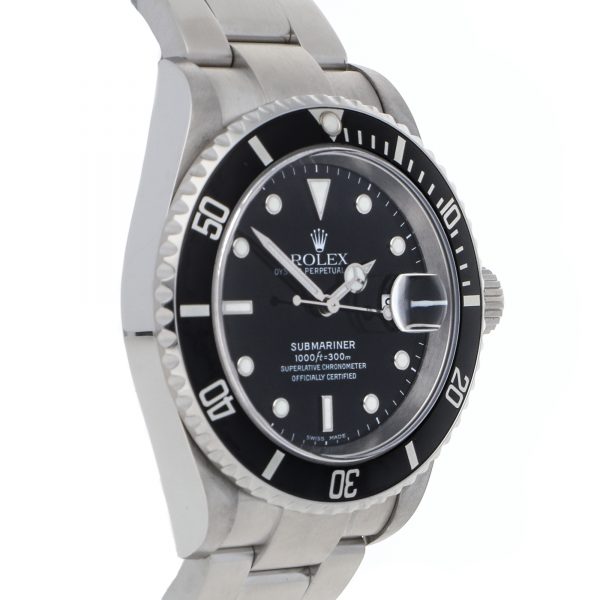 Dial Black Replica Rolex Submariner 16610 Case 40mm Stainless Steel