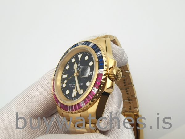 Rolex GMT-Master II 116748 Gult guld Unisex 40mm automatisk klocka
