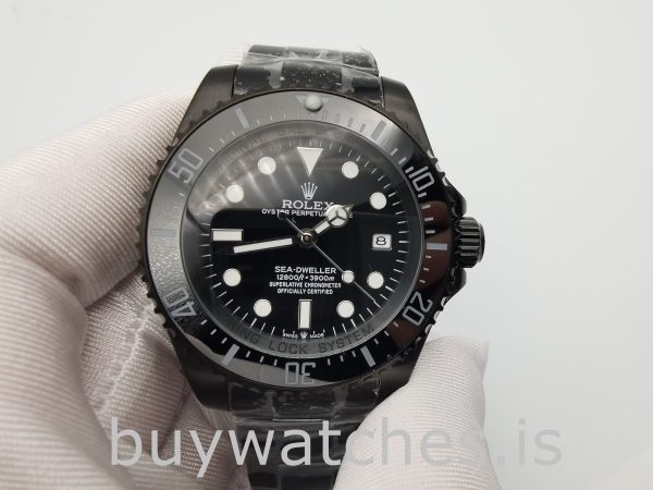 Rolex Deepsea 116660 Automatisk svart rostfritt stål 44 mm klocka