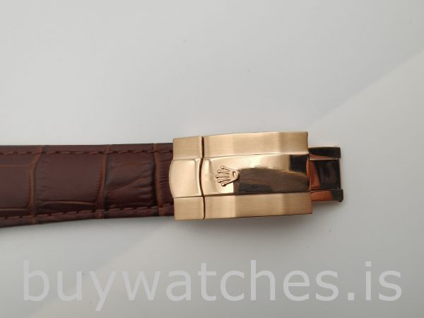 Rolex Sky-Dweller 326135 Vit 42mm Brun Solid automatisk klocka
