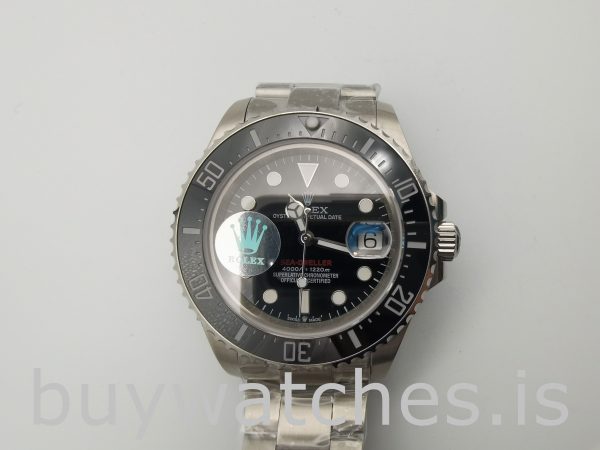 Rolex Sea-Dweller 126600 Svart stål rund 43mm schweizisk automatisk klocka
