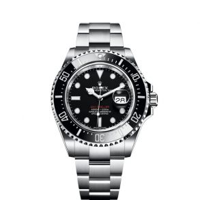 Rolex Sea-Dweller 126600 Svart stål rund 43mm schweizisk automatisk klocka